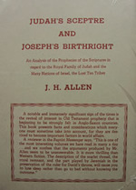 Judah's Sceptre And Joseph's Birthright, by Rev. J.H. Allen